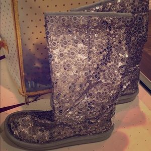 Justice Sequin Boots